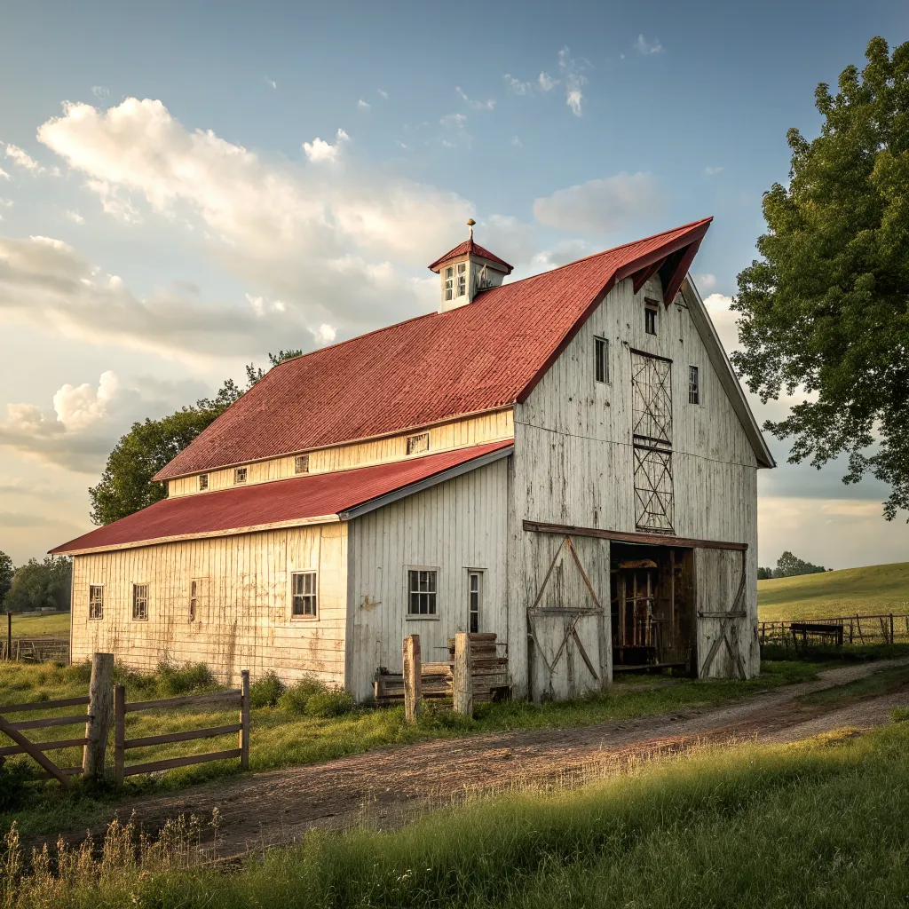 Farm barn exterior